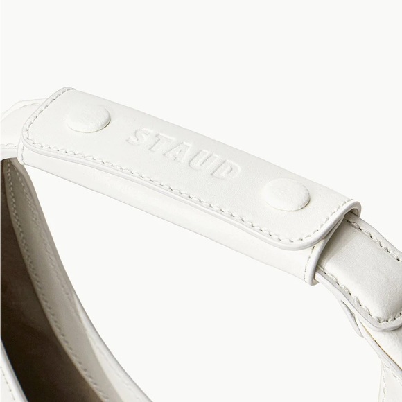 STAUD MOON BAG WHITE - Picture 9 of 9